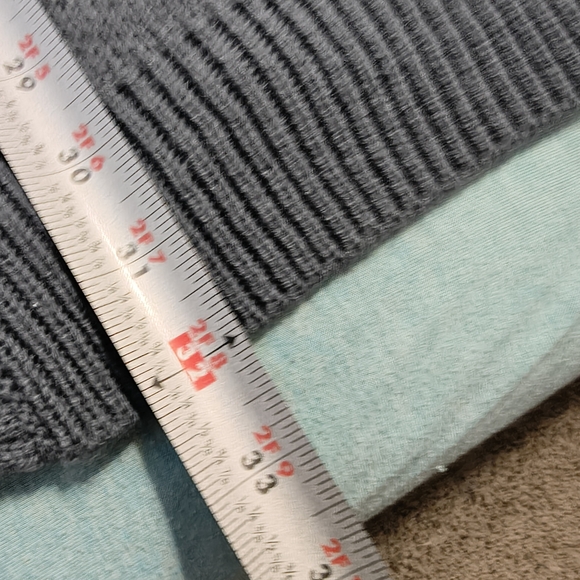 SHEIN Black & Gray Animal Print Open Front Cardigan - Picture 10 of 10